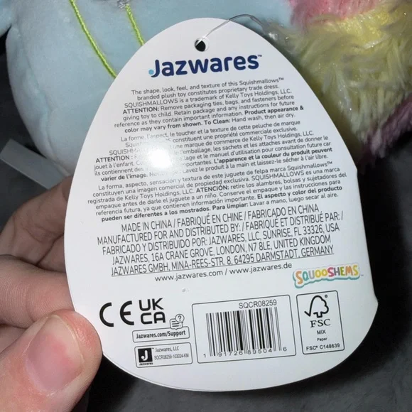 BNWT: 8” Zozo (Flowers) Squishmallow - Picture 5 of 9